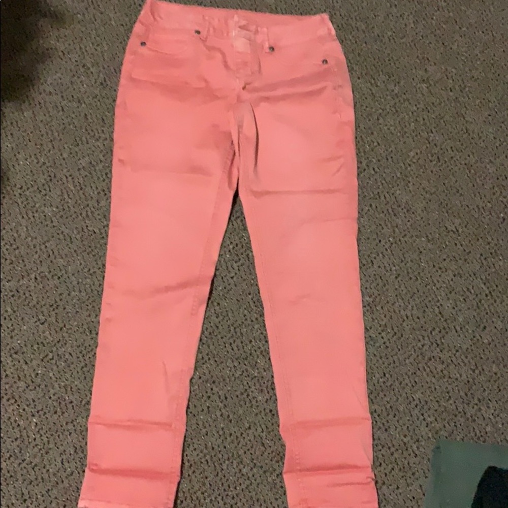 Pink jeggings